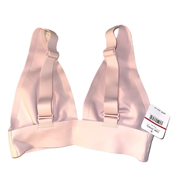 Free People Erin Scuba Bralette Mooncake Pink Size XS - Picture 3 of 7